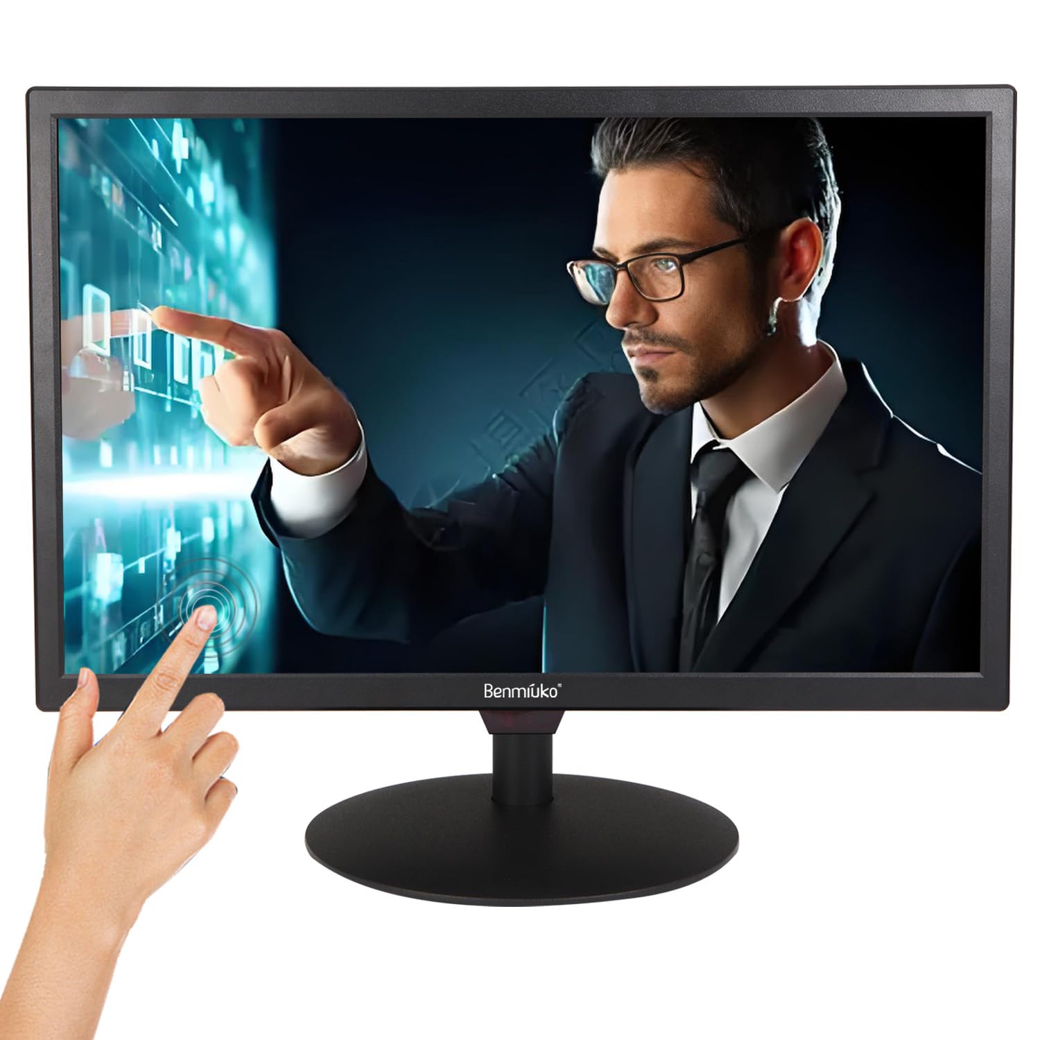 Amazon.co.jp: 20インチ タッチスクリーン 監視カメラモニター CCTV